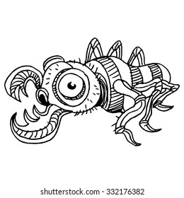 An image of a creepy termite insect.