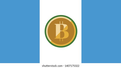 Image of cryptocurrency Guatemala clip art.