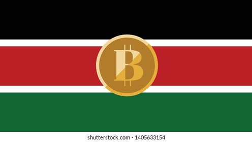 Image of cryptocurrency Kenya clip art.
