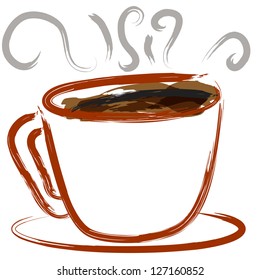 Imagen de una taza de café.
