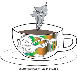 image of a cup of coffee
coffee illustration logo for restaurant and cafe
vector image of a cup of coffee