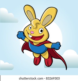 Image of a cute bunny. Suitable for product mascot or just web usage. See my portfolio for other cute animal character