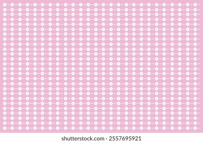 image of a cute flower pattern with white and pink colors