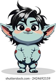 An image of a cute little goblin.