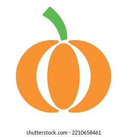 
An image of a cute pumpkin for Halloween. Attributes for the holiday of horrors. Trick or Treat
