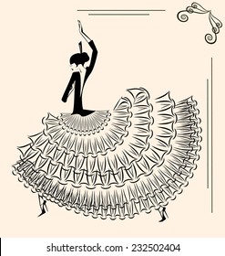 image of dancer flamenco