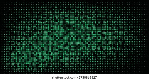 Bild von defokussierten Stadionlichtern.
Abstrakter grüner Hintergrund mit Neoneffekten und bunten Lichtern.