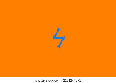 image depicting a rune in the center on an orange background and a celestial subject, in this case the rune is Sowulo