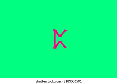 image depicting a rune in the center on a sea water background and sea pink subject, in this case the rune is Perthro