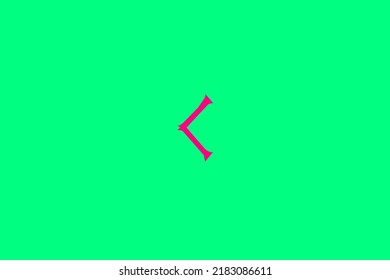 image depicting a rune in the center on a sea water background and sea pink subject, in this case the rune is Kenaz