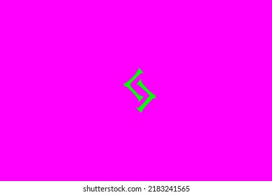 image depicting a rune in the center on a fuchsia background and a green subject, in this case the rune is Jesa