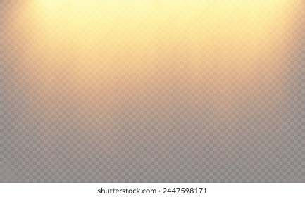 The image depicts a golden light including sunlight and glow effect . 
