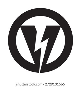 Das Bild zeigt ein Hochspannungswarnsymbol, das üblicherweise verwendet wird, um das Vorhandensein einer hohen elektrischen Spannung anzuzeigen. Das Symbol besteht aus einem Kreis mit einem Blitz in der Mitte. Der Blitz ist mit zwei dreieckigen Formen auf beiden Seiten stilisiert, die die Gefahr mit Hochspannung verbunden. Dieses Symbol ist allgemein bekannt und wird häufig in industriellen und elektrischen Umgebungen verwendet, um Personen auf die potenzielle Gefahr hoher elektrischer Ströme hinzuweisen.
