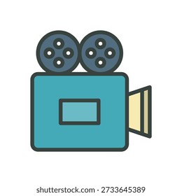 The image depicts a simple, clean design with a faint grey box and the text 'Vector File' written in a plain, sans-serif font. This minimalist style suggests a placeholder or template for a vector-based graphic file, likely used in graphic design, branding, or digital art projects.