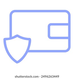 The image depicts a wallet with a shield in front of it, symbolizing protection and security.