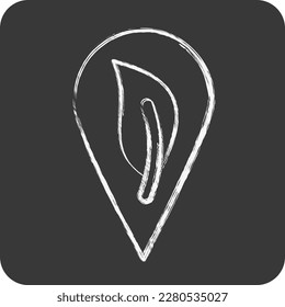 image descriptionIcon Eco Friendly. related to CBD Oil symbol. simple design editable. simple illustration