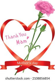 Image design illustration for Mother's Day
