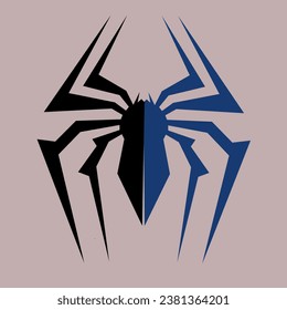 an image design spider modern logo or icon look elegant and strong