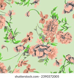 image design vector floral ,flower blossom, background  