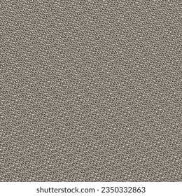 Image in detail with the texture of an old woolen fabric. Brown blanket from the countryside. Rough cloth background. Abstract vector.