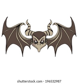 An image of a devil bat character.