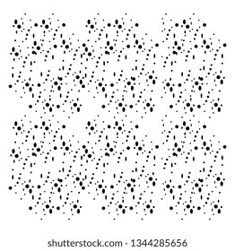An image of different size of circles arranged to make it look like eight vector color drawing or illustration