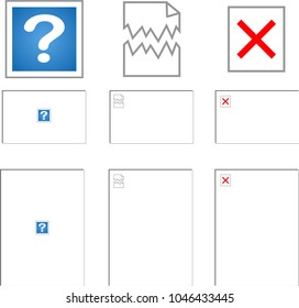 Image display error set