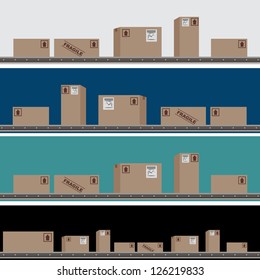 An image of a distribution banner set.