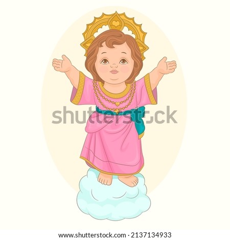 Image of the Divine Child Jesus of the Catholic religion