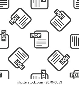 Image of document page with text PDF, repeated on white background