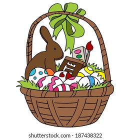 An image of an Easter basket.