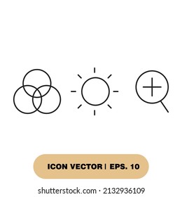 Image Editing icons  symbol vector elements for infographic web