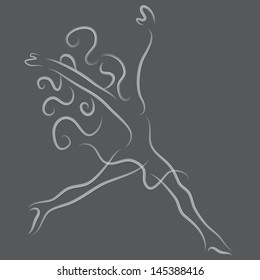 An image of an energetic woman.