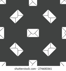 Image of the envelope repeated on grey background