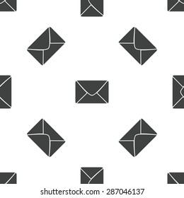 Image of envelope, repeated on white background