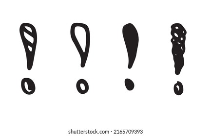 Image of an exclamation mark icon on a white background.