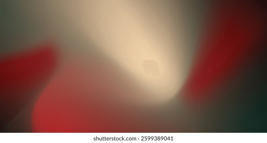 The image features an abstract and grainy background, showcasing a blend of vibrant colors with soft textures