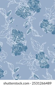 The image features a background pattern that is likely designed for fabric or clothing. It may also be suitable for wrapping paper, showcasing a distinctive motif. The design emphasizes texture 