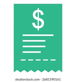 A imagem apresenta uma fatura e um ícone de usuário, representando o gerenciamento financeiro e as contas de usuário. Ele simboliza pagamentos, transações e perfis de clientes.