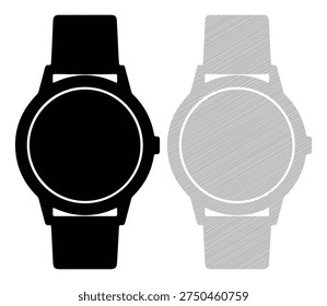 Image features a classic wristwatch, timekeeping device for fashion or utility