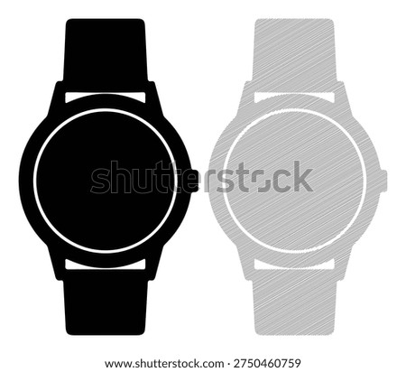 Image features a classic wristwatch, timekeeping device for fashion or utility