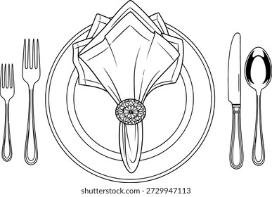 The image features a detailed black and white illustration of a shield with a sword and floral design, flanked by two ornate handles or grips on either side, set against a plain white background.