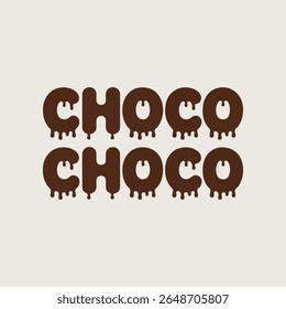 The image features a minimalist logo design for a brand named Chocolate Love. anding applications.