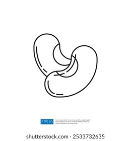 The image features a simple line drawing of two intertwined donuts, emphasizing a minimalist design aesthetic.