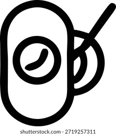The image features a simple line drawing of a clock with a straw inserted into it. The clock has a circular face with a single hand pointing to a specific time. The straw extends from the top of the clock, suggesting a playful or whimsical element.