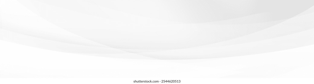 The image features a white background with subtle, curved lines creating a sense of depth and movement. The lines are arranged in a flowing, abstract pattern.