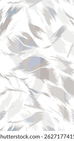 The image features a white and blue pattern, likely an abstract painting or sketch. The artwork may incorporate elements commonly found in anime style, showcasing artistic creativity.