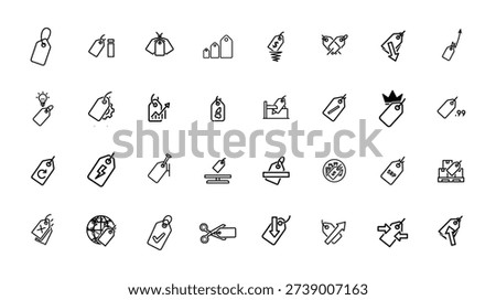 An image featuring 30 distinct hieroglyphic symbols arranged in four rows, showcasing ancient Egyptian writing system