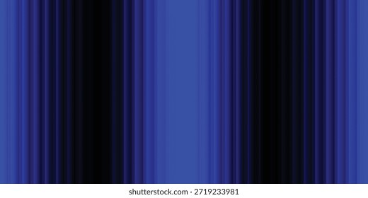 Bild mit vertikalen Streifen in Blau- und Schwarztönen
