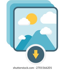 Image File Download Transfer Scene